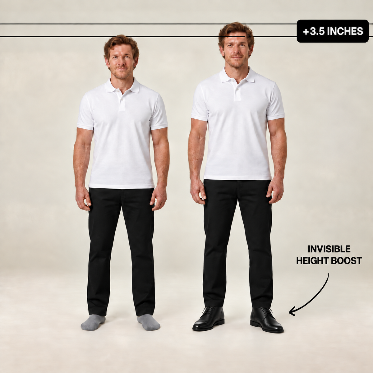 Bennett • Boost your height (+3.5”)