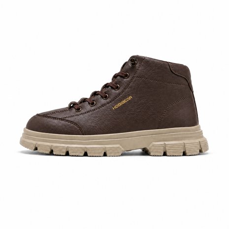 Lake Dark Brown single boot on white background