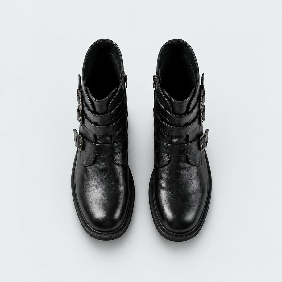 Alexis・Boost Your Height (4 in) — black top view 3