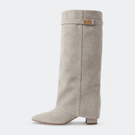 Alexi・Boost Your Height (3.5 in) — light taupe side view 5