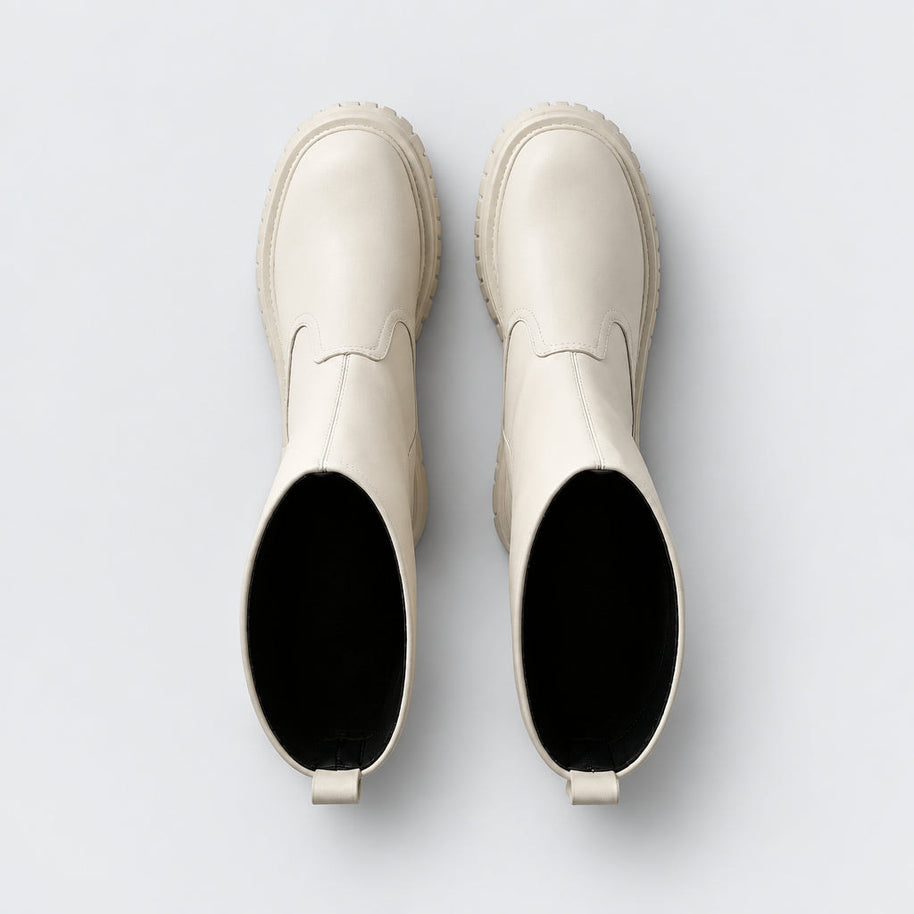 Amari・Boost Your Height (3.2 in) — ivory/cream top view 5
