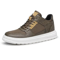 Ashton・Boost Your Height (3.15 in / 2.4 in) — olive brown side view 4