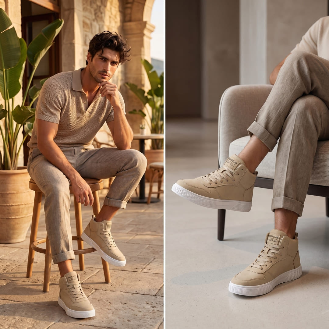 Aspen・Boost Your Height (2.8 in) — beige lifestyle view 1