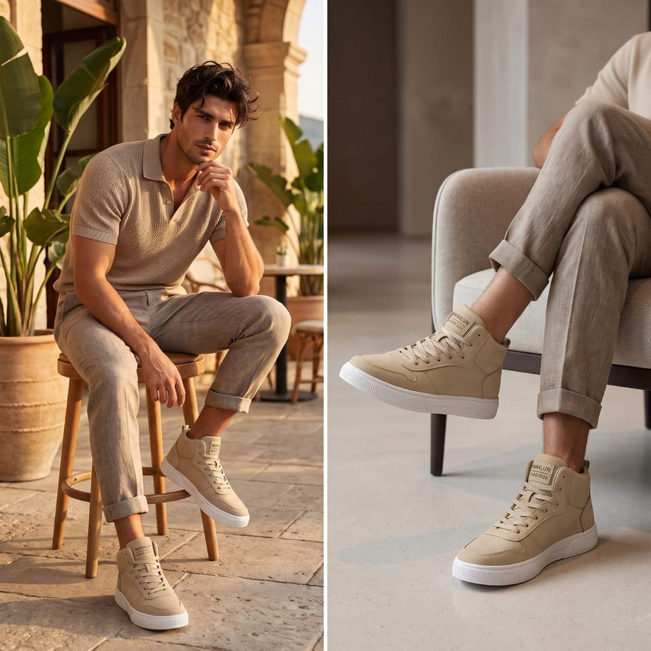 Aspen・Boost Your Height (2.8 in) — beige lifestyle view 1