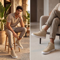 Aspen・Boost Your Height (2.8 in) — beige lifestyle view 1