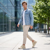 Aubrey・Boost Your Height (3.95 in / 3.15 in / 2.4 in) — light beige lifestyle view 3