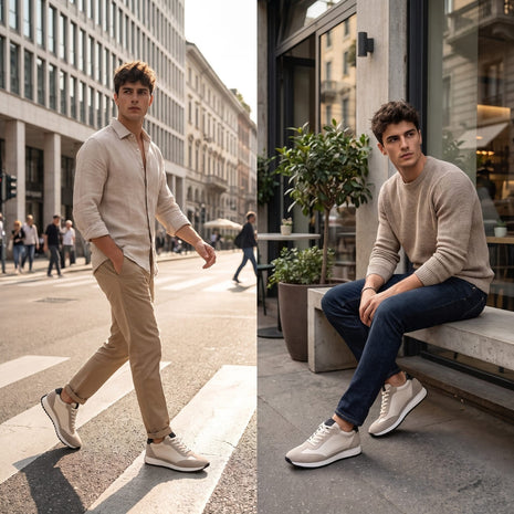 Auden・Boost Your Height (2.4 in / 1.6 in) — light gray and white lifestyle view 1