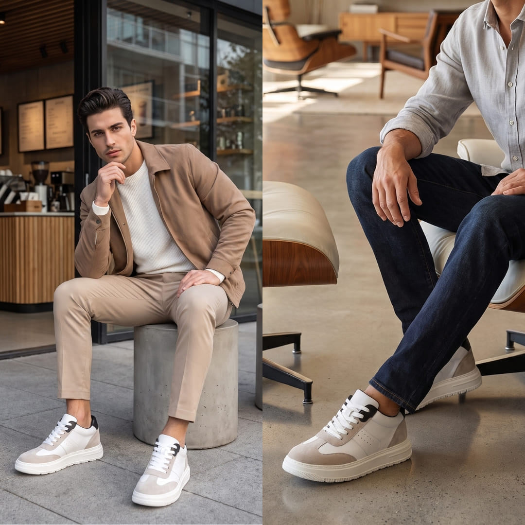 Bentley・Boost Your Height (2.8 in) — white and light gray lifestyle view 3