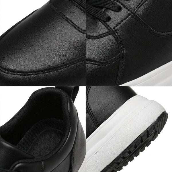Bobby・Boost Your Height (2.3 in / 3.1 in) — black with white sole detail view 5