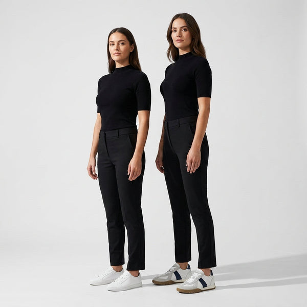 Brook・Boost Your Height (2.3 in) — white with navy and gum lifestyle view 3