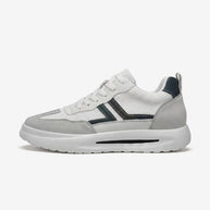 Campbell・Boost Your Height (2.3 in / 3.1 in) — white, gray, and dark navy side view 1