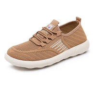 Dakota・Everyday Sneakers — tan side view 1