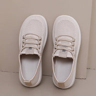 Dakota・Everyday Sneakers — off-white top view 4