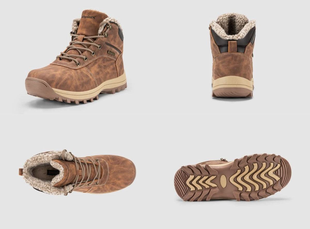 Christopher・Wide Fit Boots — brown other view 3