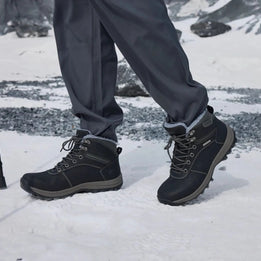 Christopher・Wide Fit Boots — black lifestyle view 6