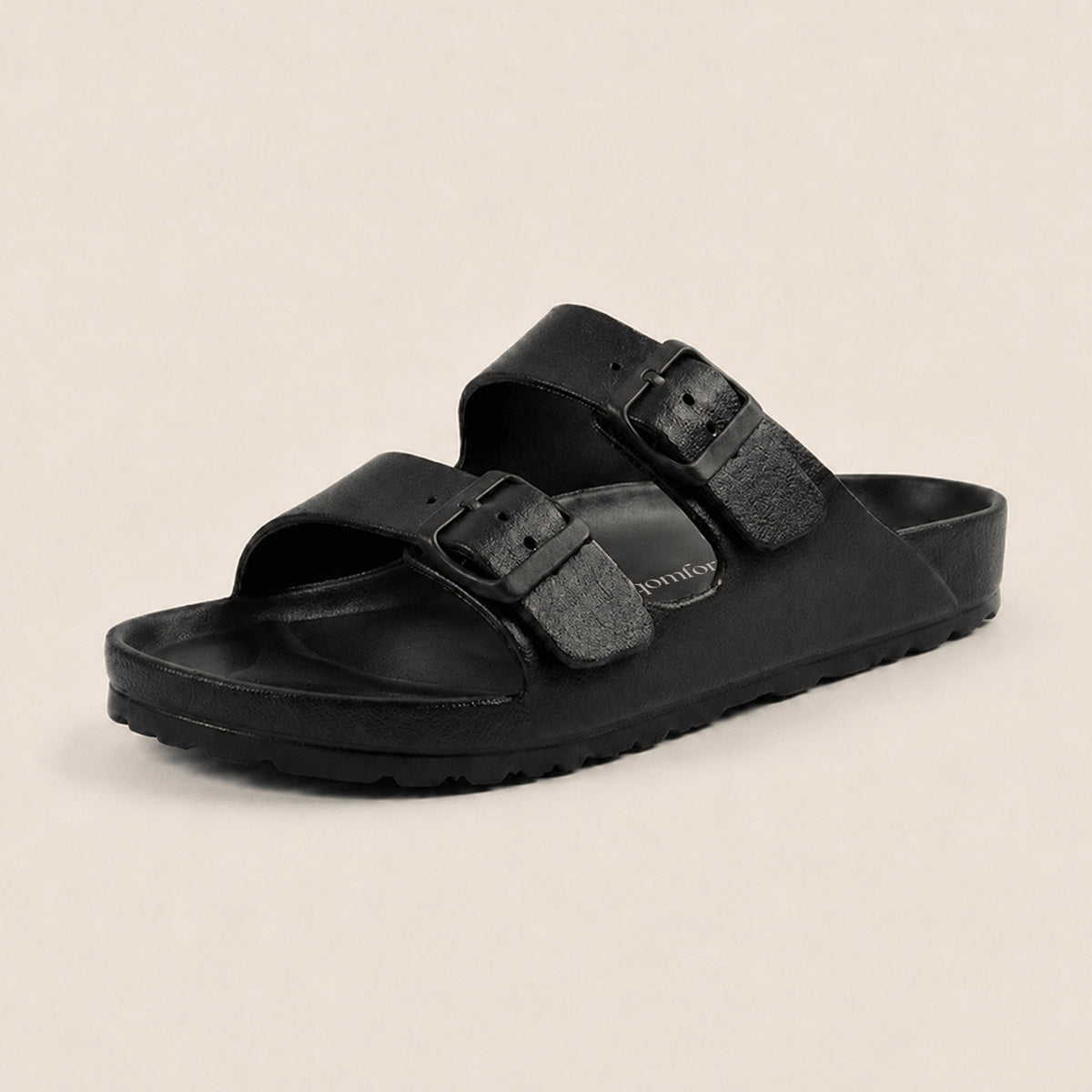Hollis・Everyday Sandals — black side view 1
