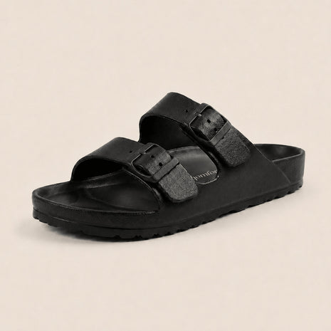 Hollis・Everyday Sandals — black side view 1