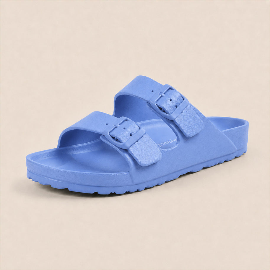Hollis・Everyday Sandals — blue side view 2