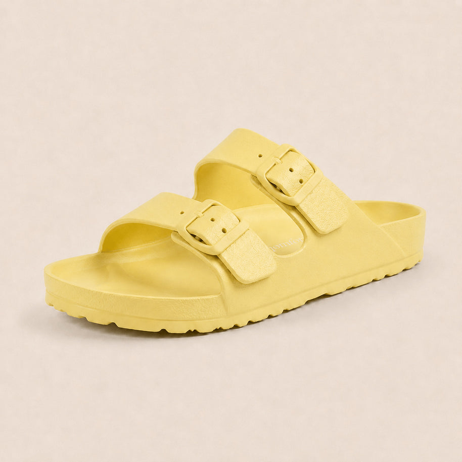 Hollis・Everyday Sandals — yellow side view 3
