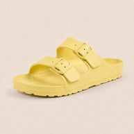 Hollis・Everyday Sandals — yellow side view 3