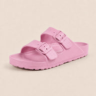 Hollis・Everyday Sandals — pink side view 4