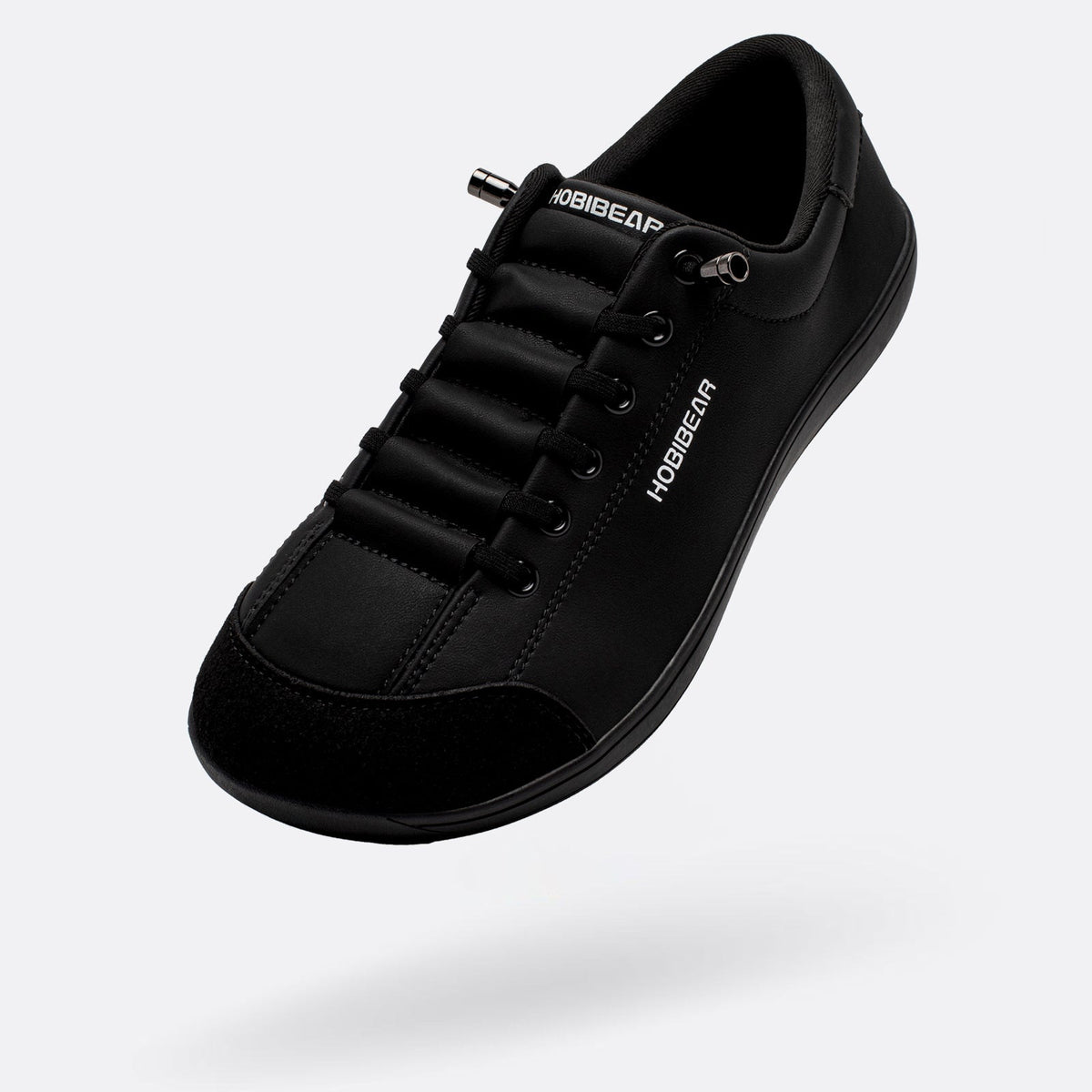 Kieran・Barefoot Sneakers — black top view 1