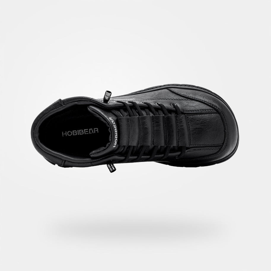 Lake・Winter Boots — black top view 1