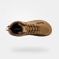 Linden・Wide Toe Box Sneakers — tan top view 3