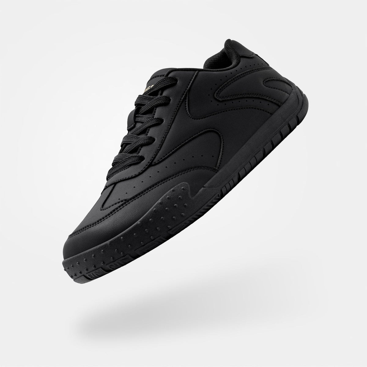 Lindsey・Wide Toe Box Shoes — black side view 2