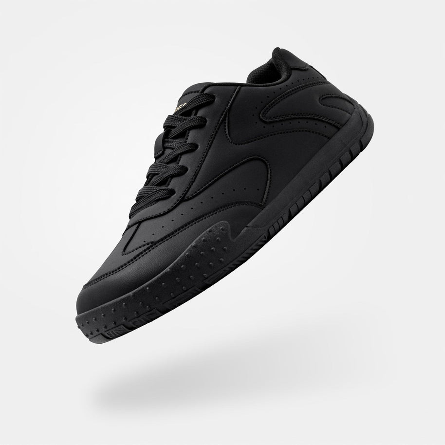Lindsey・Wide Toe Box Shoes — black side view 2