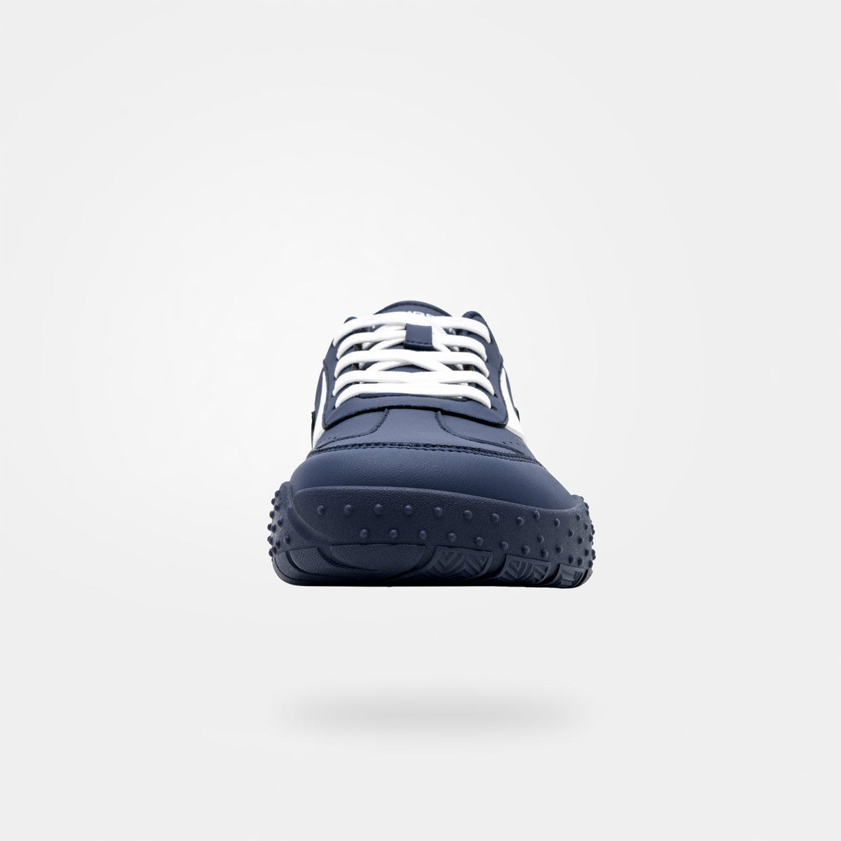 Lindsey・Wide Toe Box Shoes — navy and white other view 4