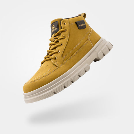 London・Everyday Boots — mustard yellow side view 1
