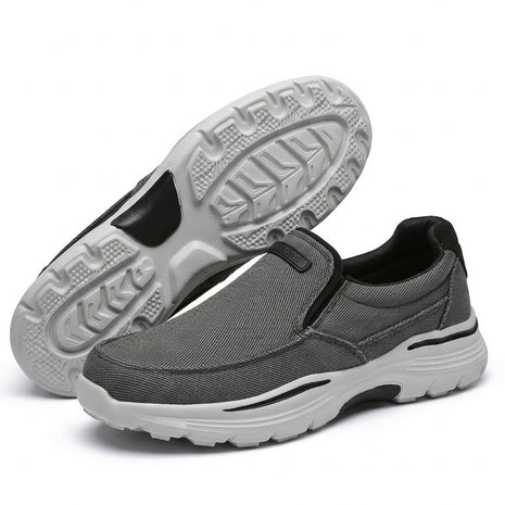 Marley・Easy Slip-On Sneakers — dark gray side view 1