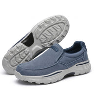 Marley・Easy Slip-On Sneakers — blue side view 3