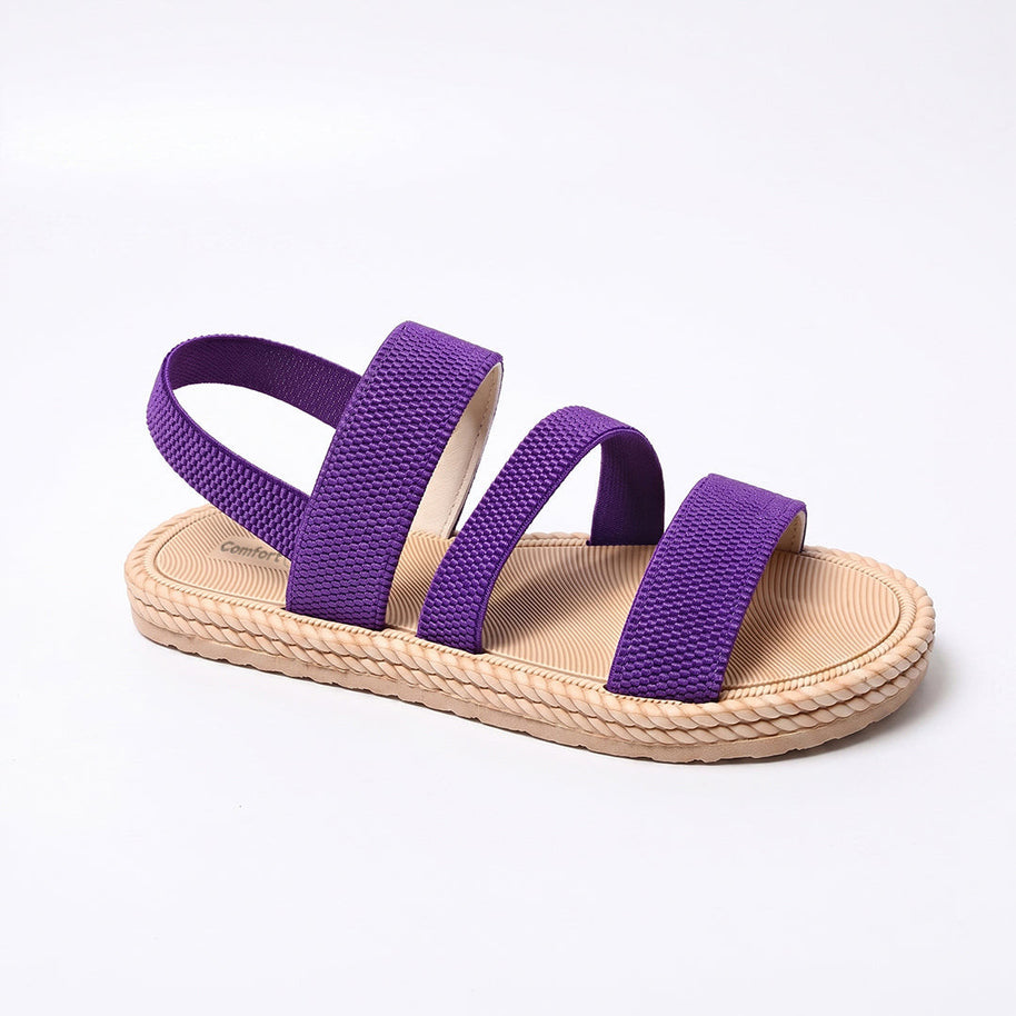 Monroe・Everyday Sandals — purple side view 4
