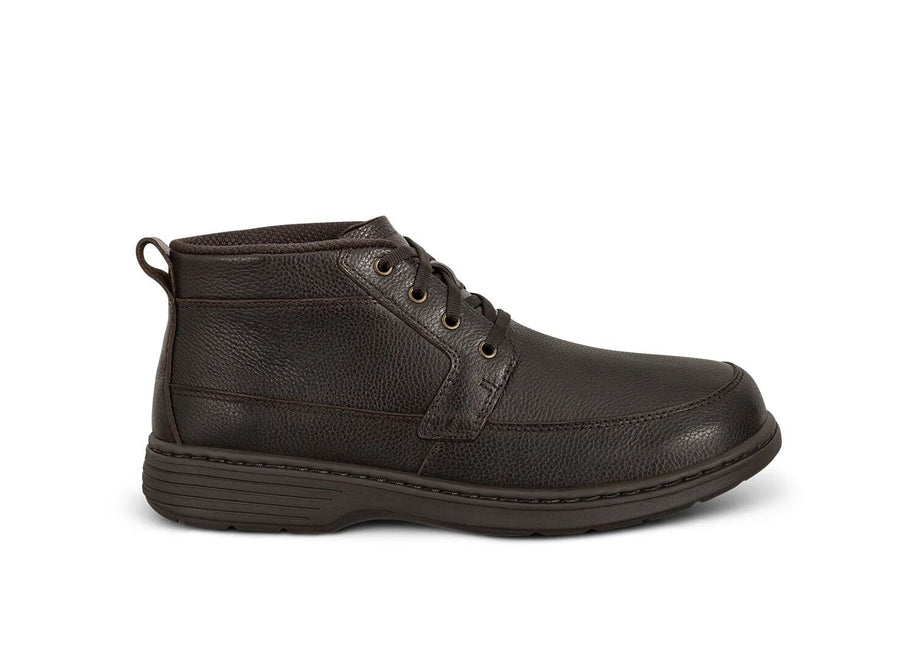 Noel・Wide Fit Boots — dark brown side view 1