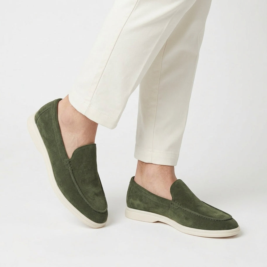 Presley・Boost Your Height (1 in / 1.57 in) — olive green lifestyle view 3