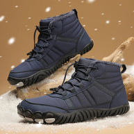 Sawyer・Barefoot Boots — navy side view 4