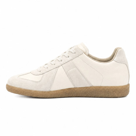 Teagan・Boost Your Height (1.96 in / 2.36 in) — white with gum sole side view 1