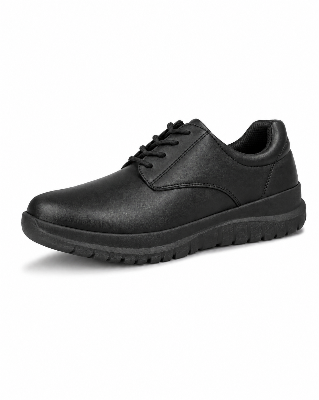 Tatum Workday Sneakers — Black white background SKU photo