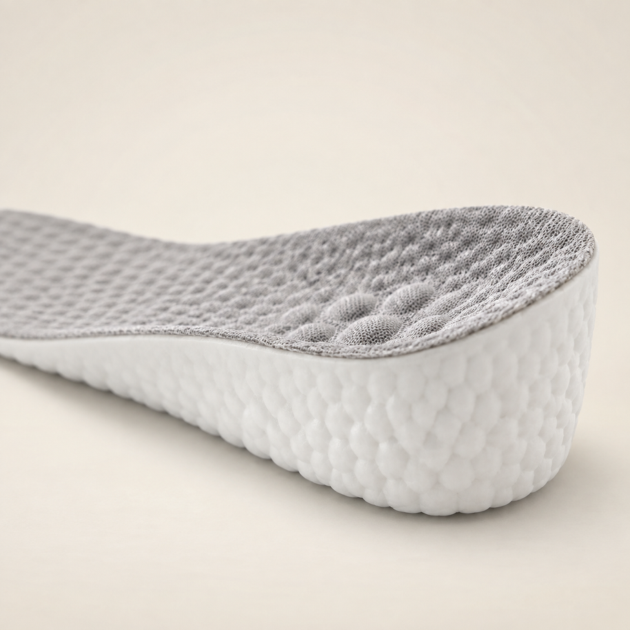 Height Increase Heel Inserts - Three Pairs - product - heel detail
