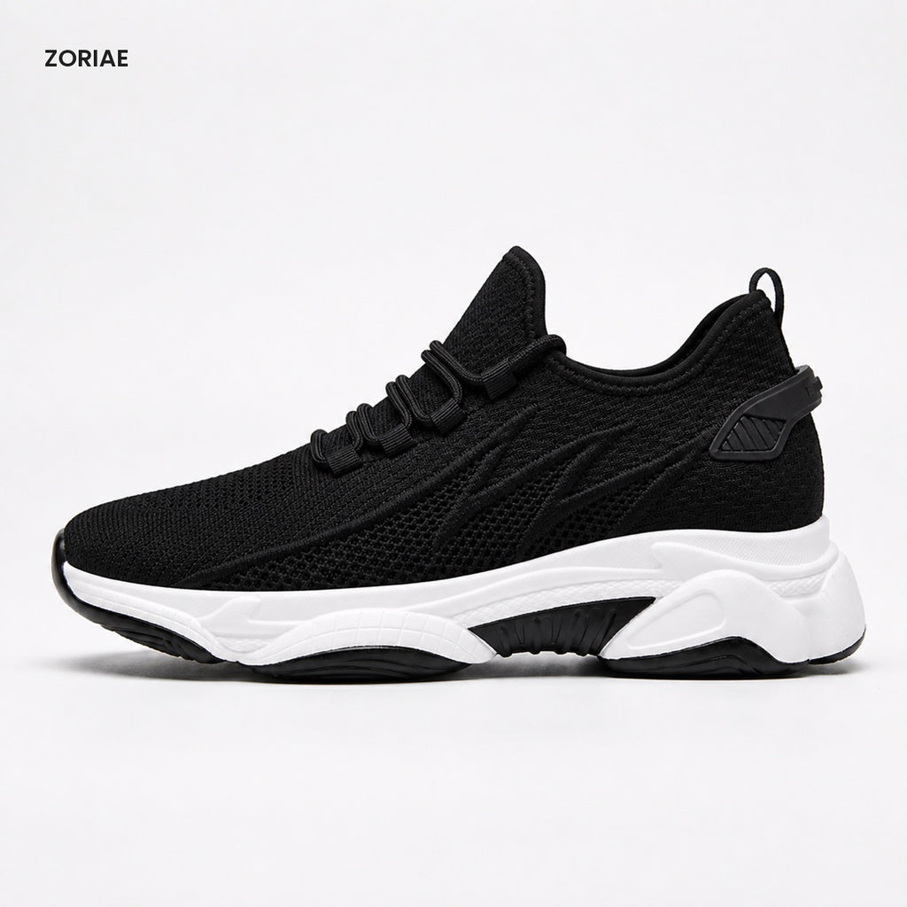 Zoriae Alex Chunky Mesh Elevator Sneakers — Detail image 01