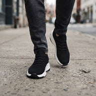 Milenzio Alex Chunky Mesh Elevator Sneakers - concealed 2.4 in to 3.9 in height lift, detail view 03 of 09