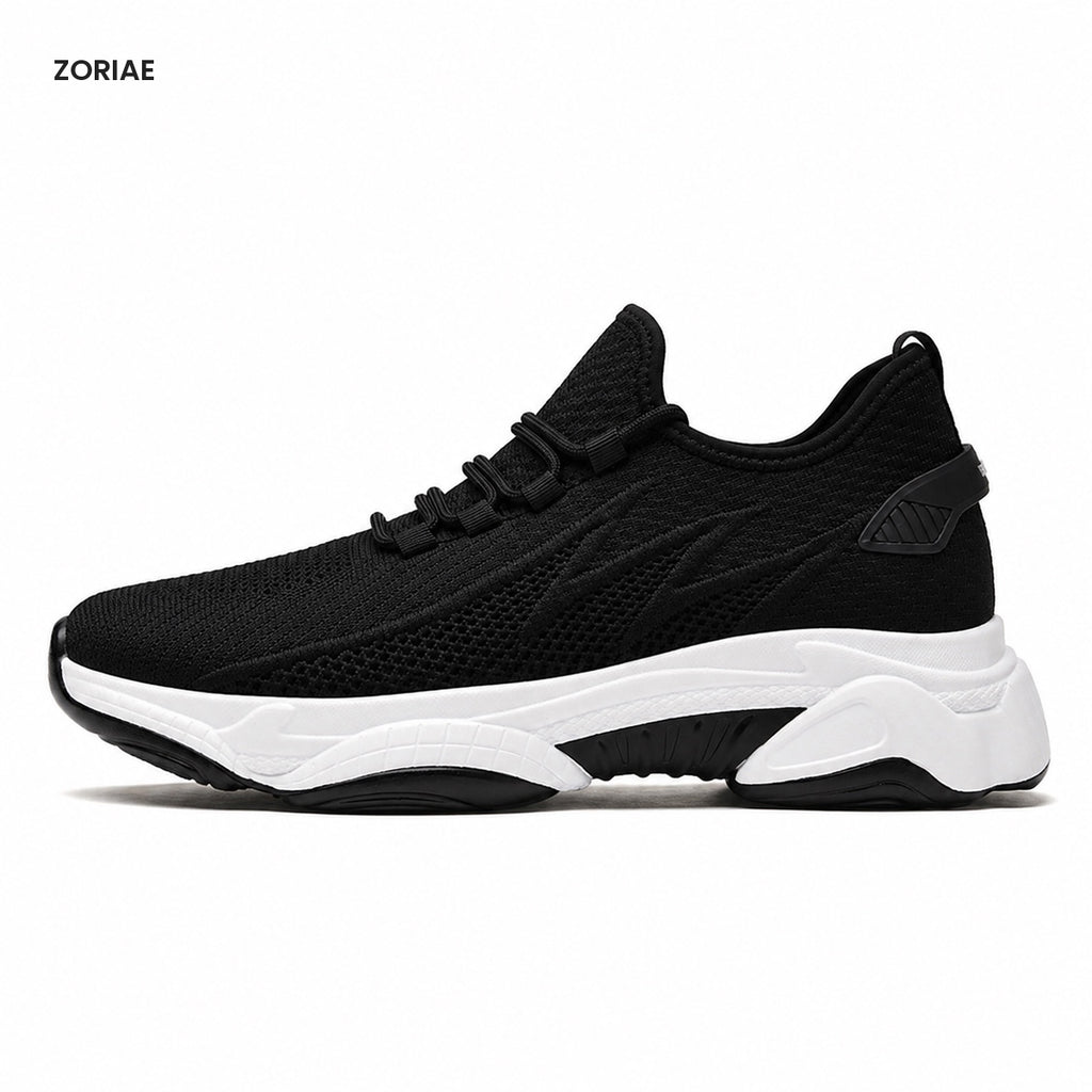 Zoriae Alex Chunky Mesh Elevator Sneakers — Gallery image 01