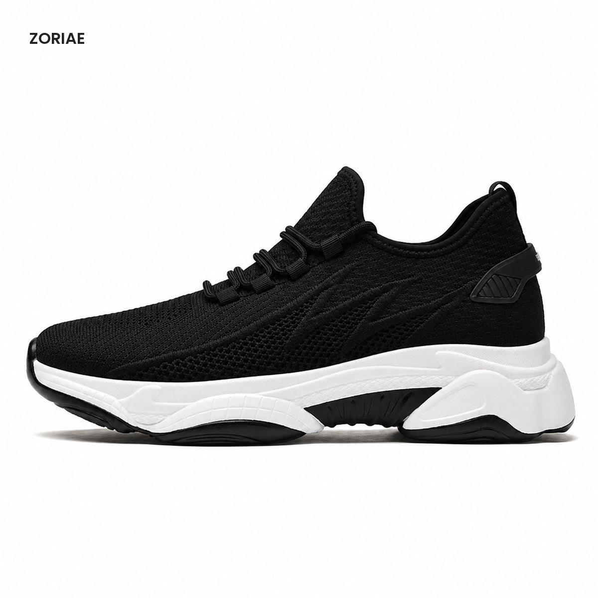 Zoriae Alex Chunky Mesh Elevator Sneakers — Gallery image 01