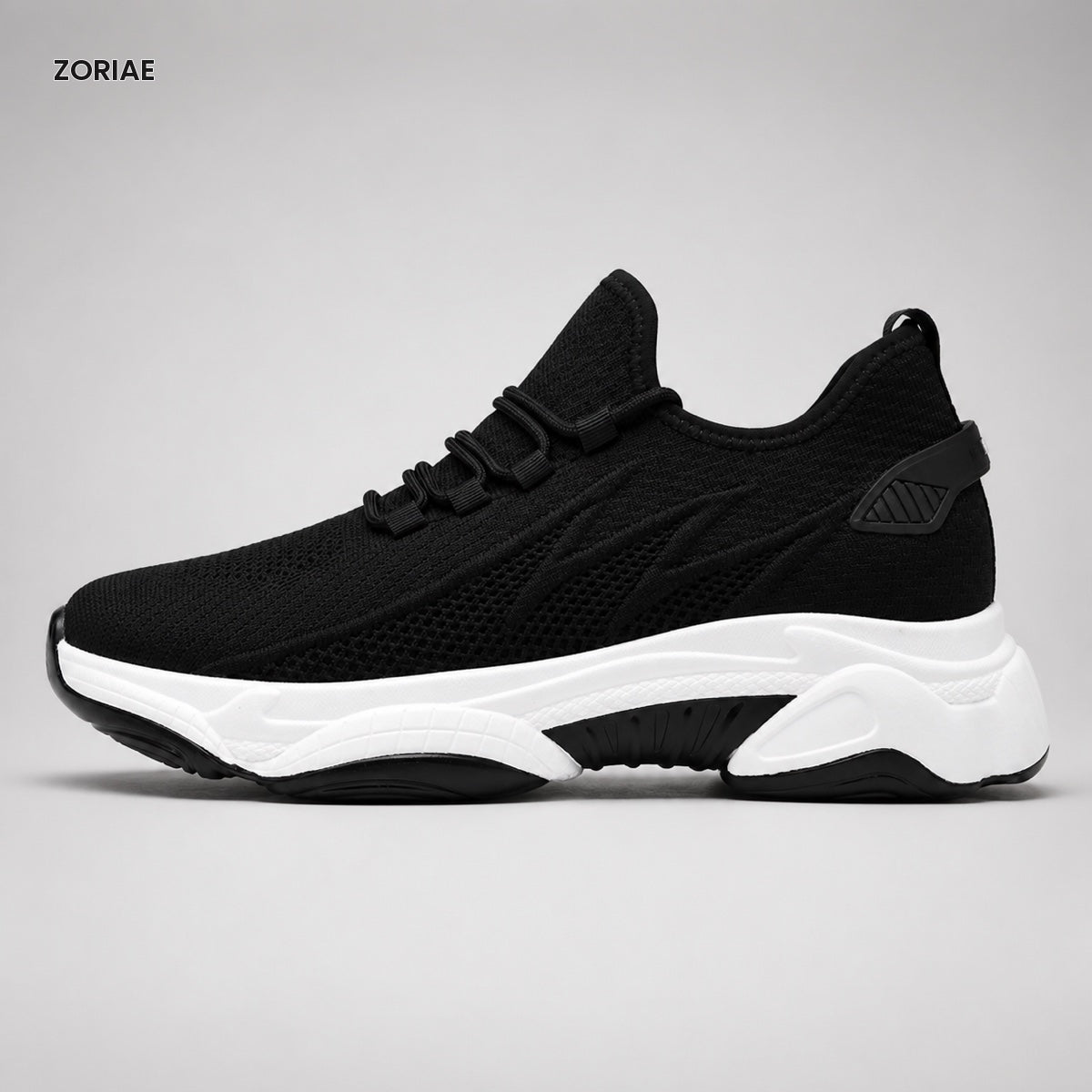 Zoriae Alex Chunky Mesh Elevator Sneakers — Gallery image 07