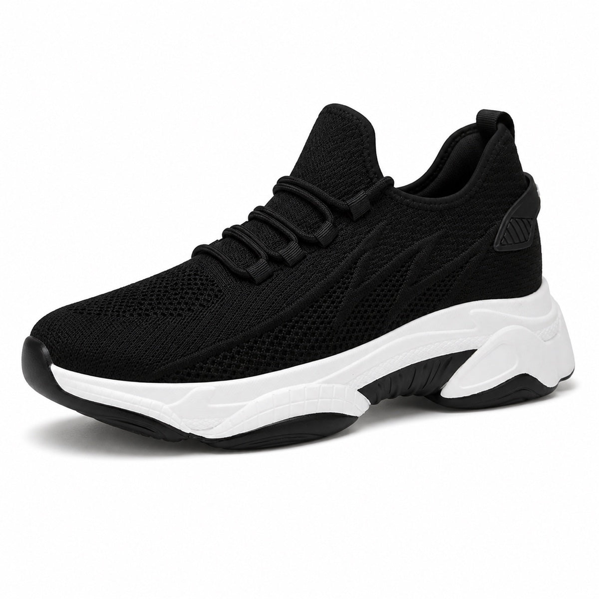 Zoriae Alex Chunky Mesh Elevator Sneakers — SKU image 01