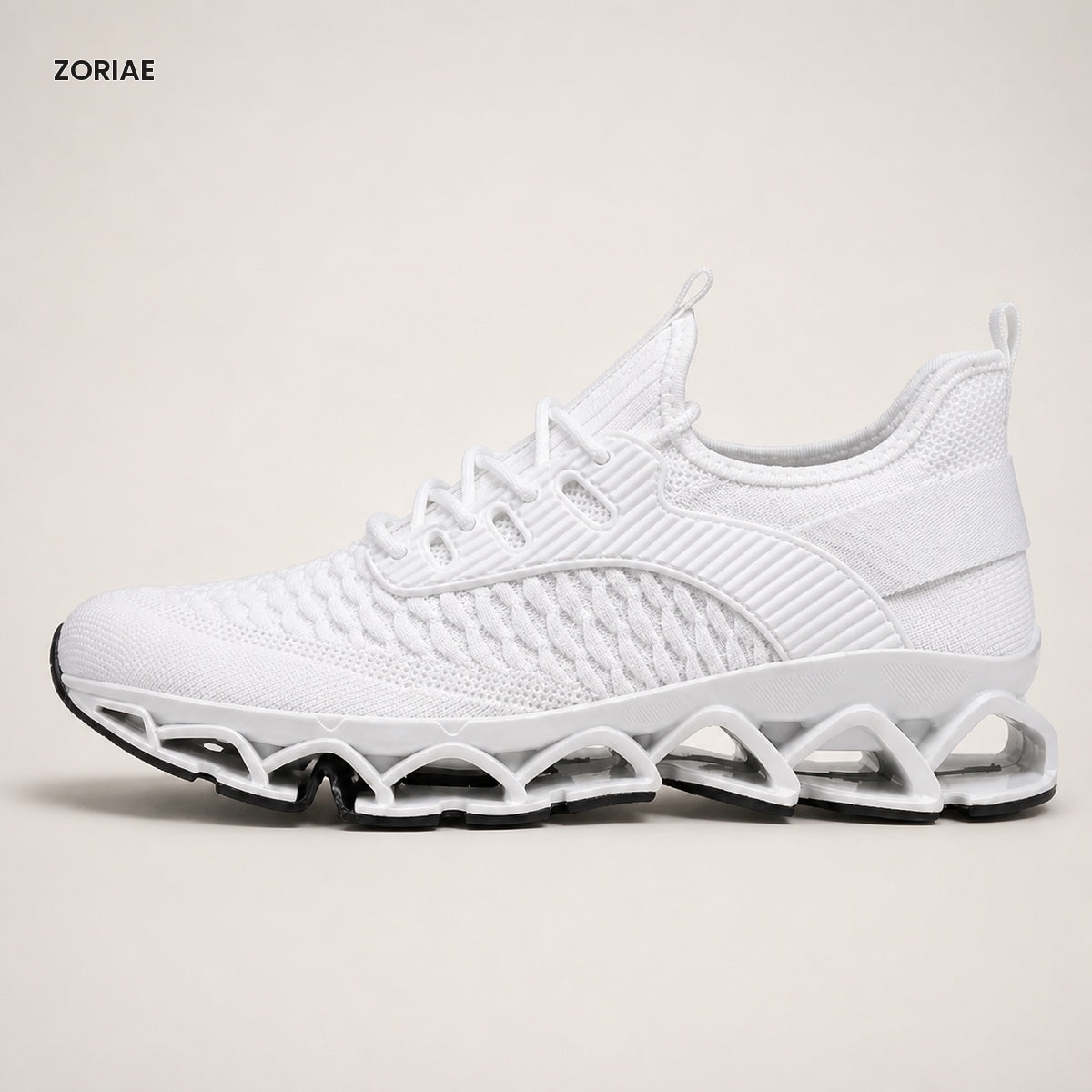 Zoriae Charlie Air-Cushion Elevator Sneakers — Gallery image 01