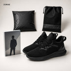 Zoriae Hunter Knit Running-Style Elevator Sneakers — Gallery image 03