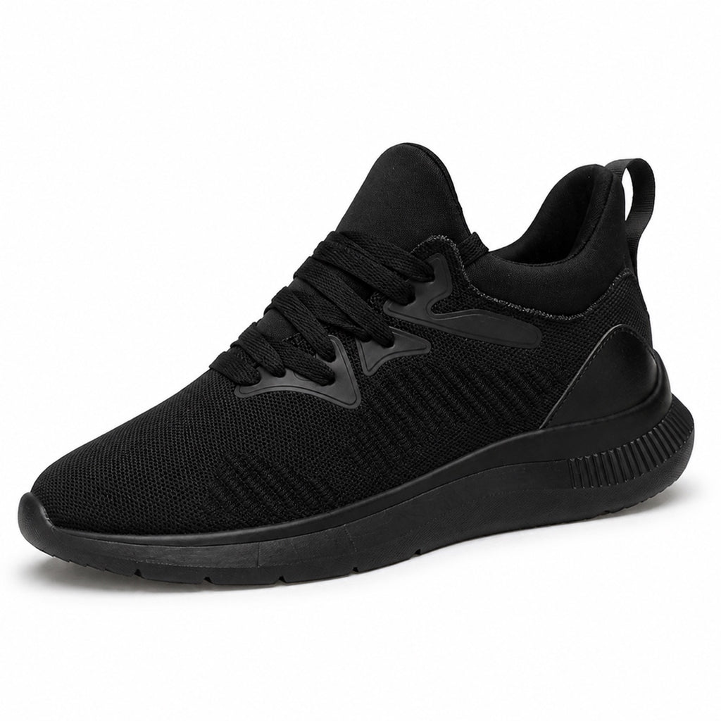 Zoriae Hunter Knit Running-Style Elevator Sneakers — SKU image 01